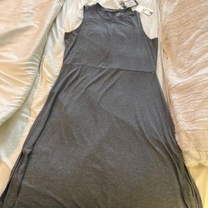 Grey Good Hart midi dress